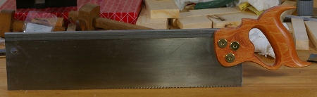 Finished Tenon Saw, Tool Rack | Galoototron